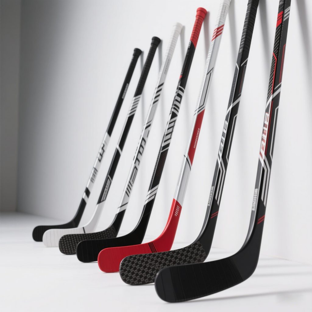 China Factory Custom Carbon FIber Composite Ice Hockey Stick