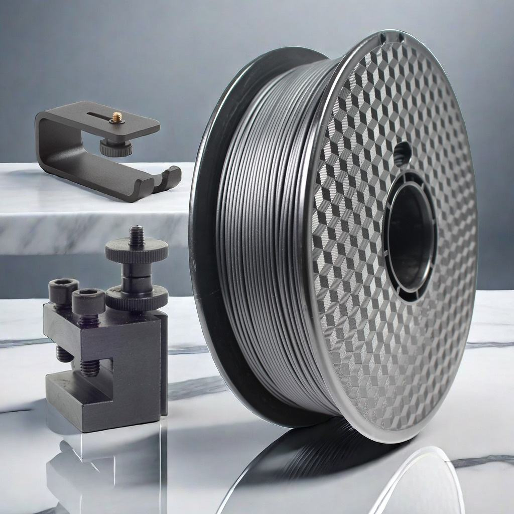 pa6 cf filamento nylon 6 reforzado con fibra de carbono | 1.75mm & 2.85mm | engineering grade 3d printer filament