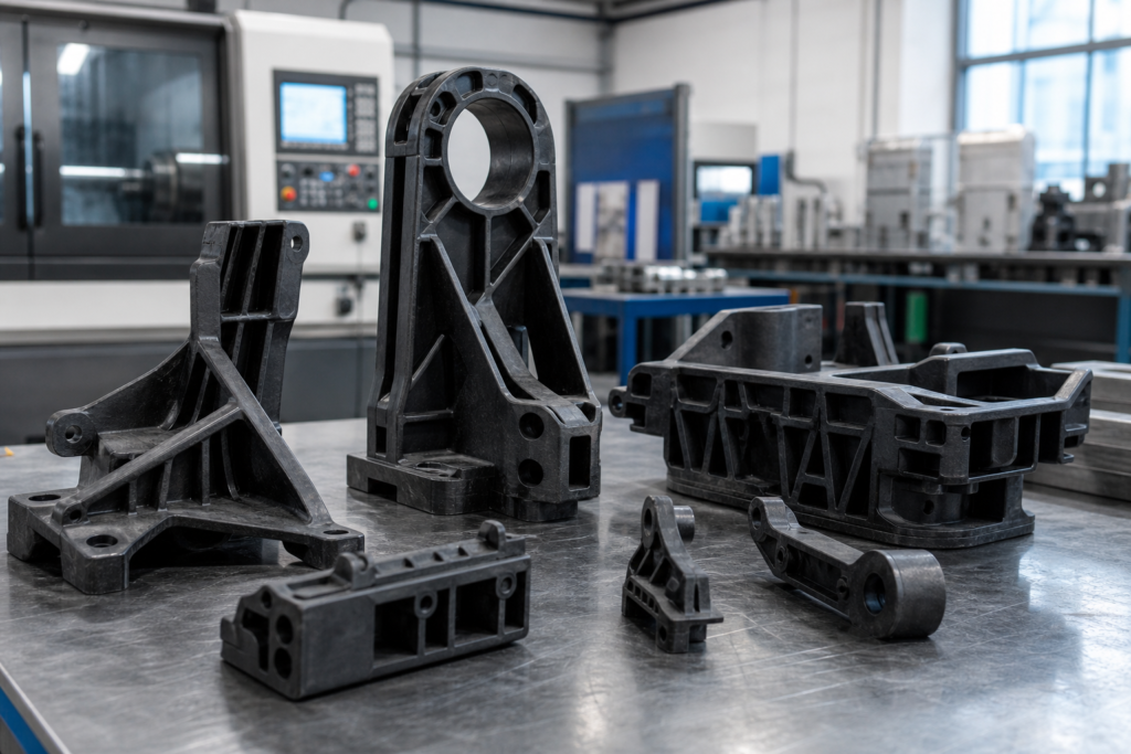 Análisis del mecanizado CNC multieje con piezas de plástico de precisión, accesorios y configuraciones de mecanizado complejas
